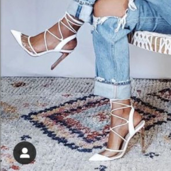 Aldo Women's Heels Fereira (White) - Picture 2 of 10